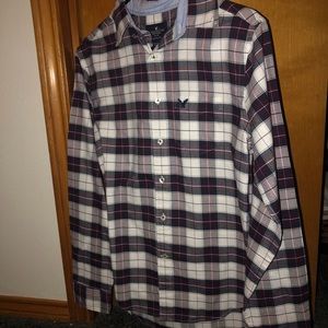 American eagle button up